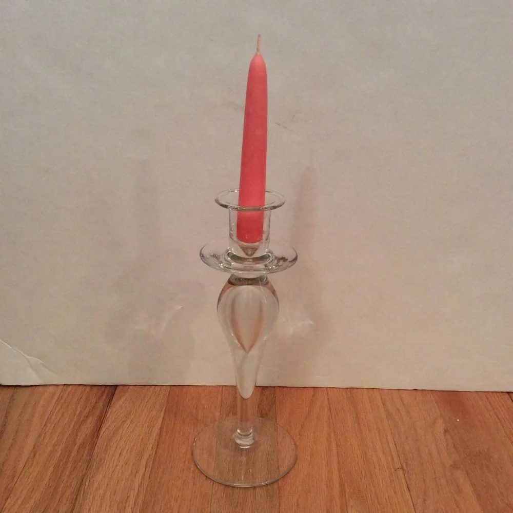 Krosno single candlestick holder